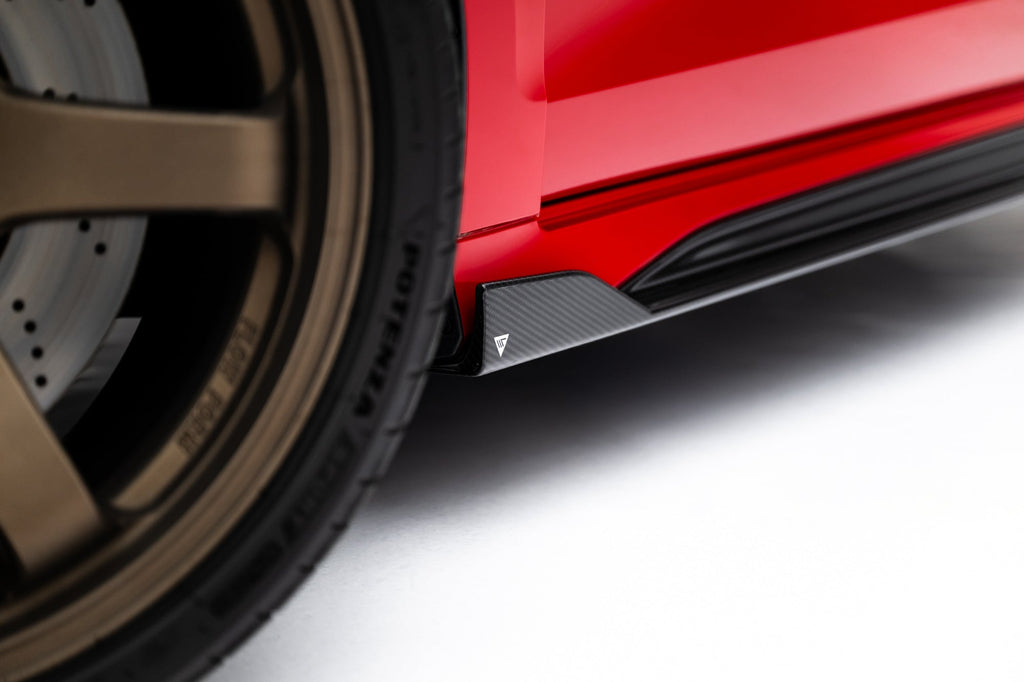 Maxton Design Prepreg Carbon Fiber Side Skirts V.1 para Audi RS3 Sedan 8Y Facelift - imagen 13
