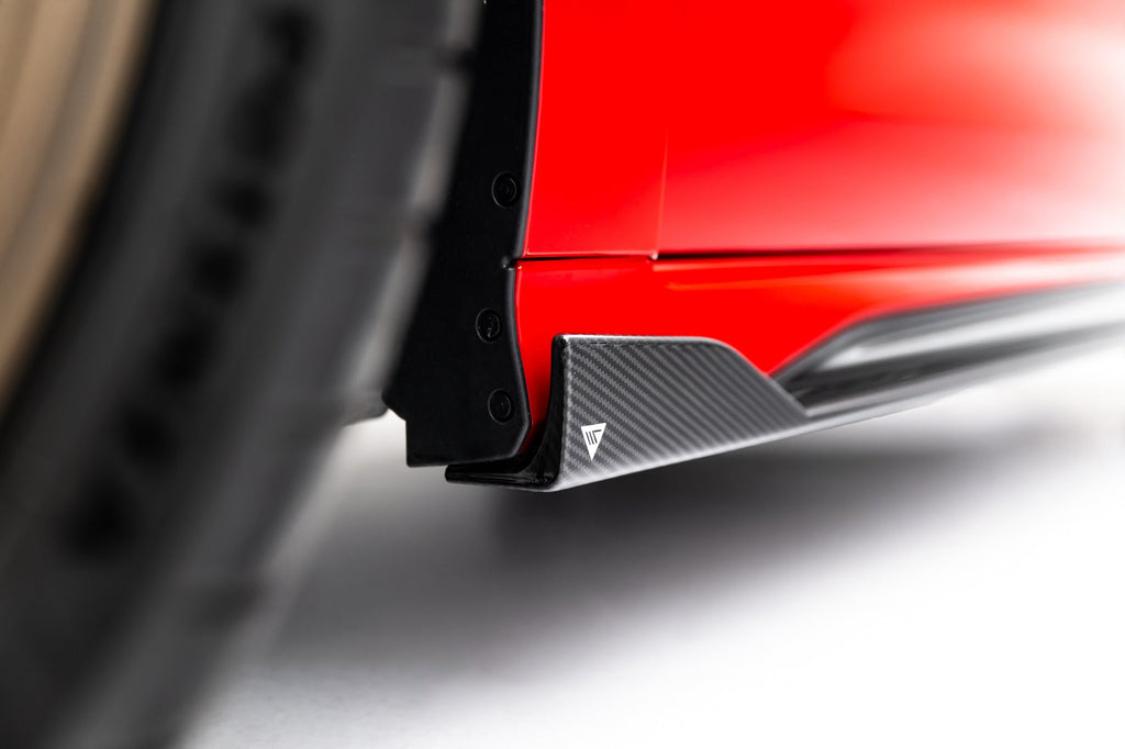 Maxton Design Prepreg Carbon Fiber Side Skirts V.1 para Audi RS3 Sedan 8Y Facelift - imagen 8