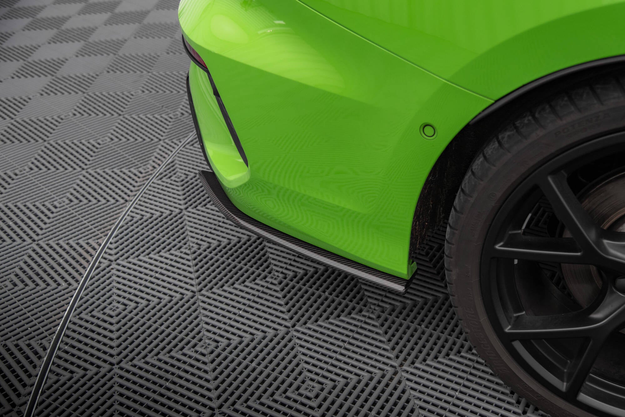 Maxton Design Splitters laterales traseros de fibra de carbono pre-preg para Audi RS3 Sedan 8Y - imagen 3