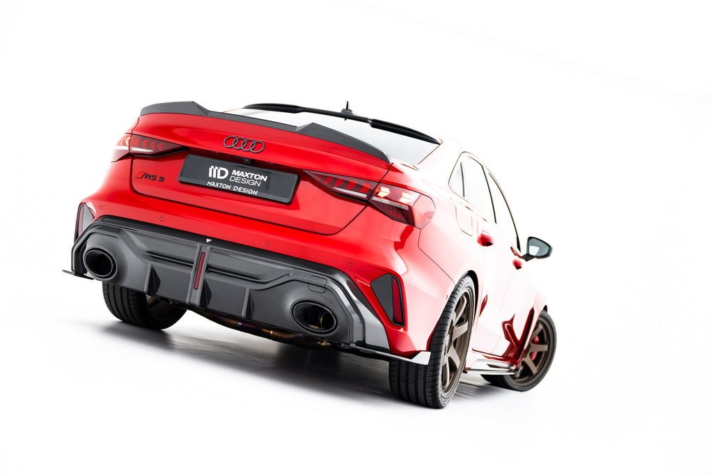 Maxton Design Splitters laterales traseros de fibra de carbono pre-preg para Audi RS3 Sedan 8Y Facelift - imagen 2
