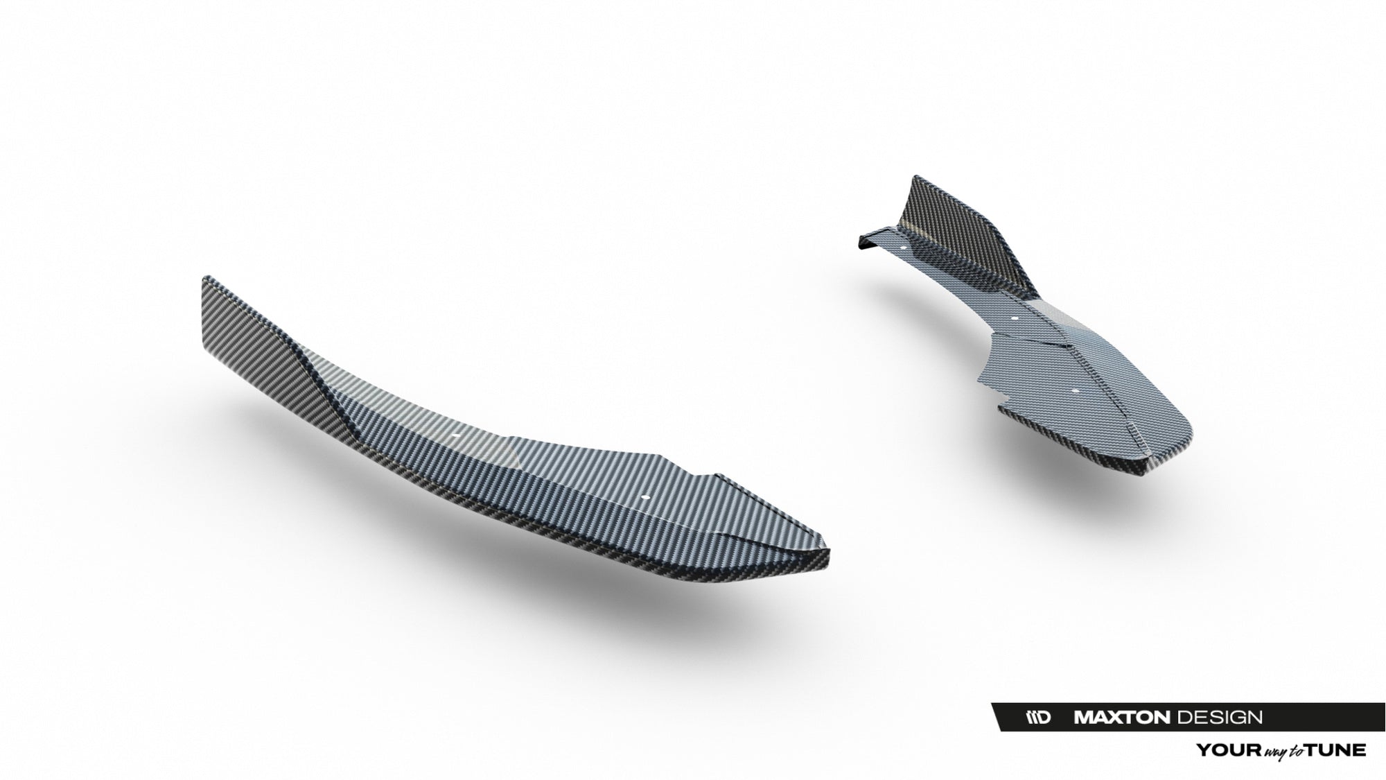 Maxton Design Splitters laterales traseros de fibra de carbono pre-preg para Audi RS3 Sedan 8Y Facelift - imagen 7