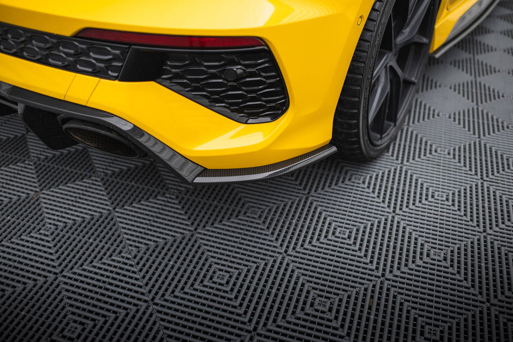 Maxton Design Splitters laterales traseros de fibra de carbono pre-preg para Audi RS3 Sportback 8Y - imagen 3