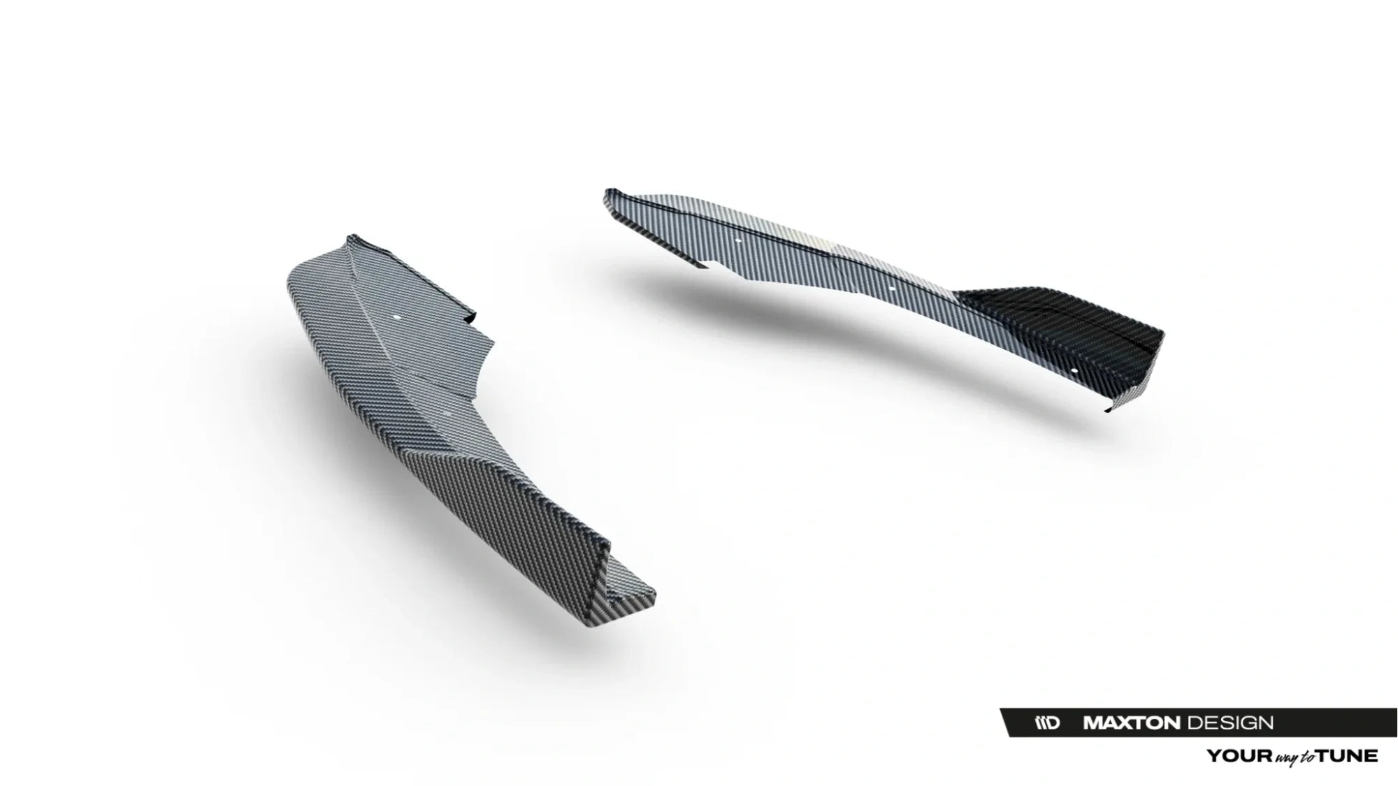 Maxton Design Splitters laterales traseros de fibra de carbono pre-preg para Audi RS3 Sportback 8Y Facelift - imagen 7