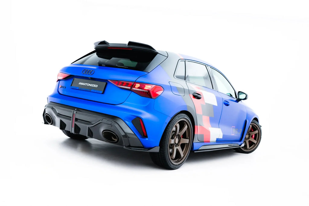 Maxton Design Splitters laterales traseros de fibra de carbono pre-preg para Audi RS3 Sportback 8Y Facelift - imagen 2