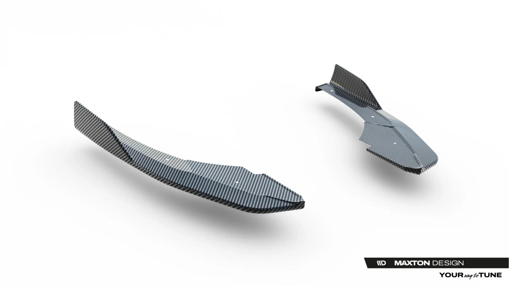 Maxton Design Splitters laterales traseros de fibra de carbono pre-preg para Audi RS3 Sportback 8Y Facelift - imagen 6