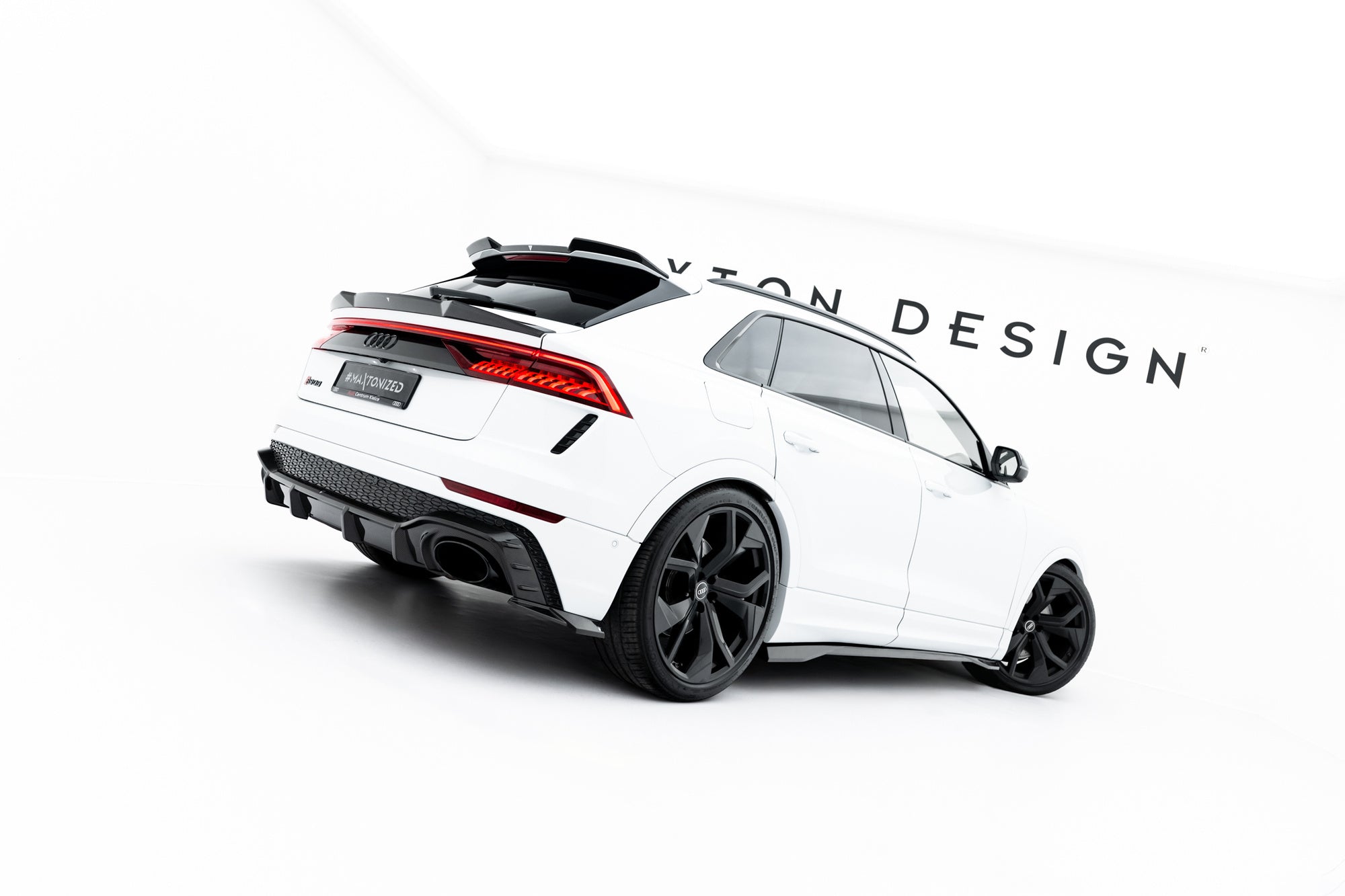 Maxton Design Splitters laterales traseros de fibra de carbono pre-preg para Audi RSQ8 Mk1 - imagen 2