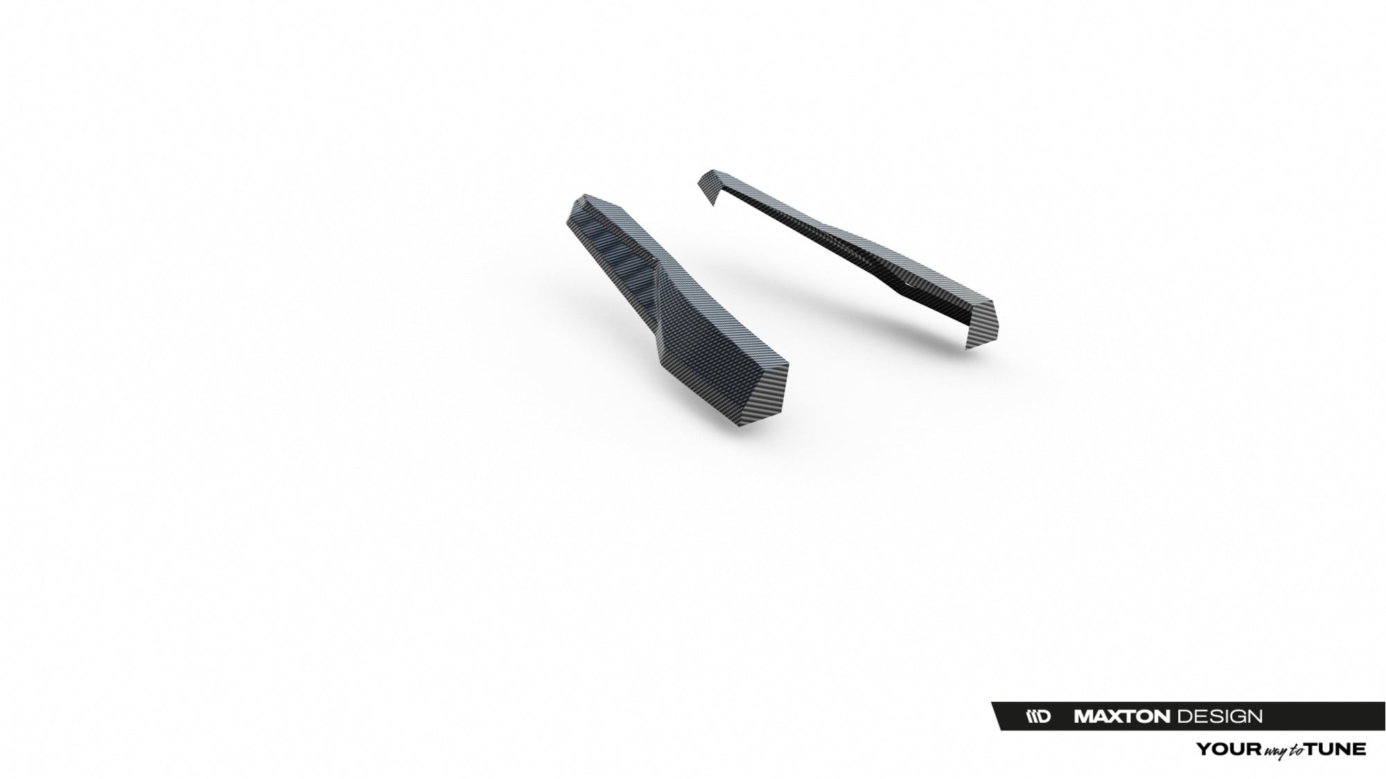 Maxton Design Splitters laterales traseros de fibra de carbono pre-preg para Audi RSQ8 Mk1 - imagen 7