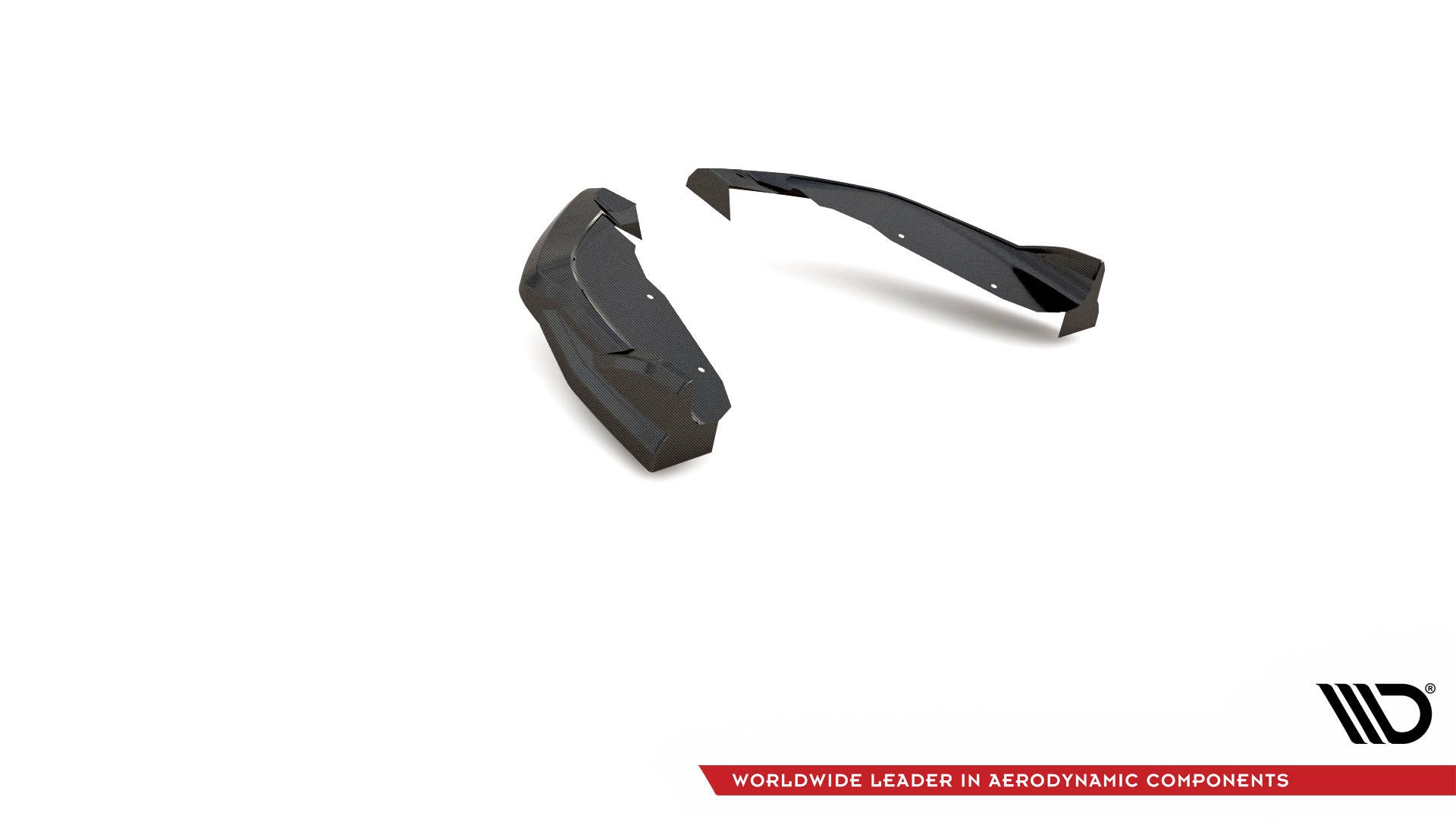Maxton Design Splitters laterales traseros de fibra de carbono pre-preg para BMW 1 M-Pack / M135i / 128ti F40 - imagen 5