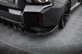 Maxton Design Splitters laterales traseros de fibra de carbono pre-preg para BMW M2 G87 - imagen 1