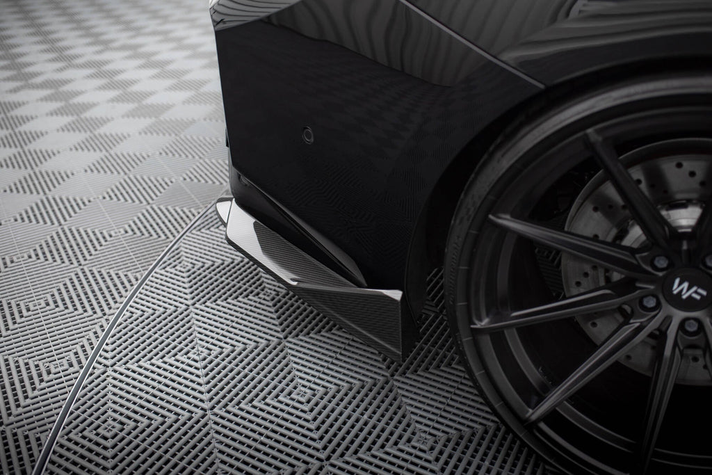 Maxton Design Splitters laterales traseros de fibra de carbono pre-preg para BMW M2 G87 - imagen 3