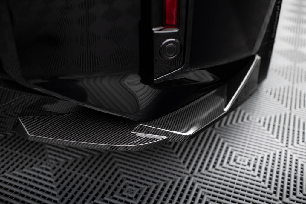 Maxton Design Splitters laterales traseros de fibra de carbono pre-preg para BMW M2 G87 - imagen 4