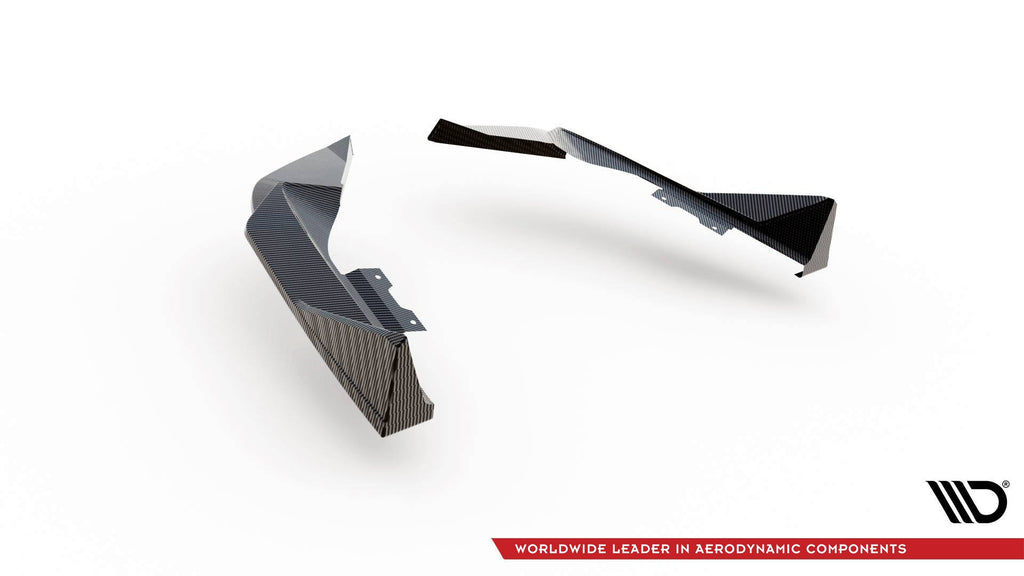 Maxton Design Splitters laterales traseros de fibra de carbono pre-preg para BMW M2 G87 - imagen 6