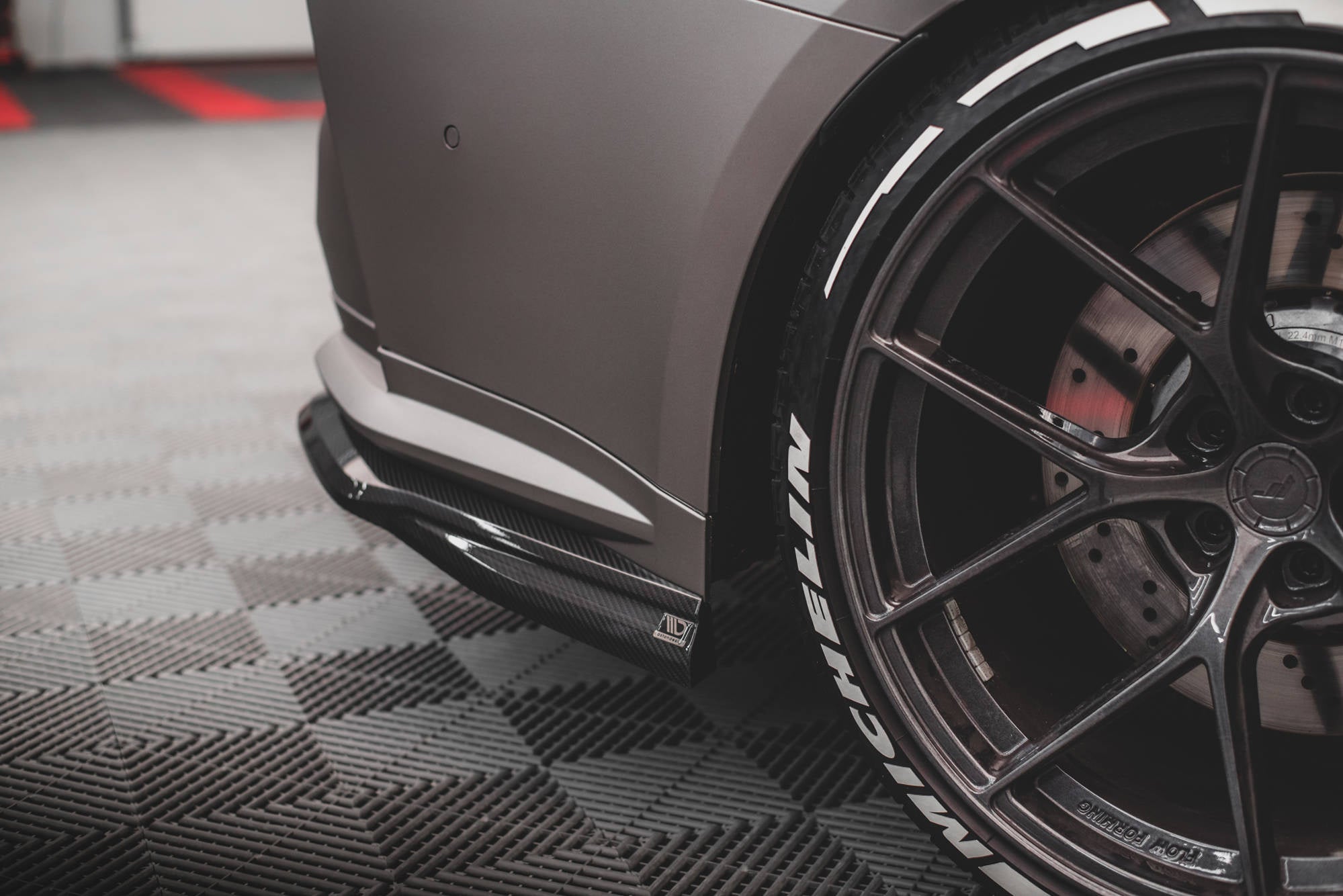 Maxton Design Splitters laterales traseros de fibra de carbono pre-preg para BMW M4 G82 / G82 Facelift - imagen 9