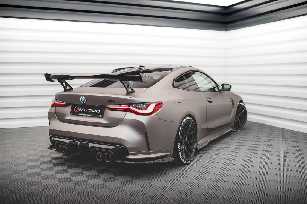 Maxton Design Splitters laterales traseros de fibra de carbono pre-preg para BMW M4 G82 / G82 Facelift - imagen 7