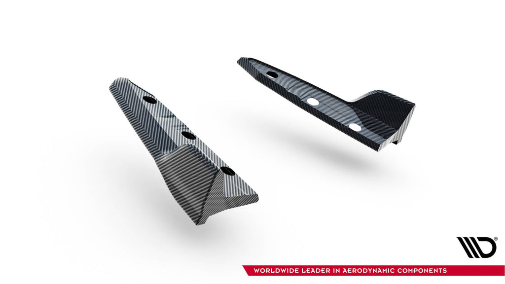 Maxton Design Splitters laterales traseros de fibra de carbono pre-preg para BMW X5 M F95 Facelift - imagen 5
