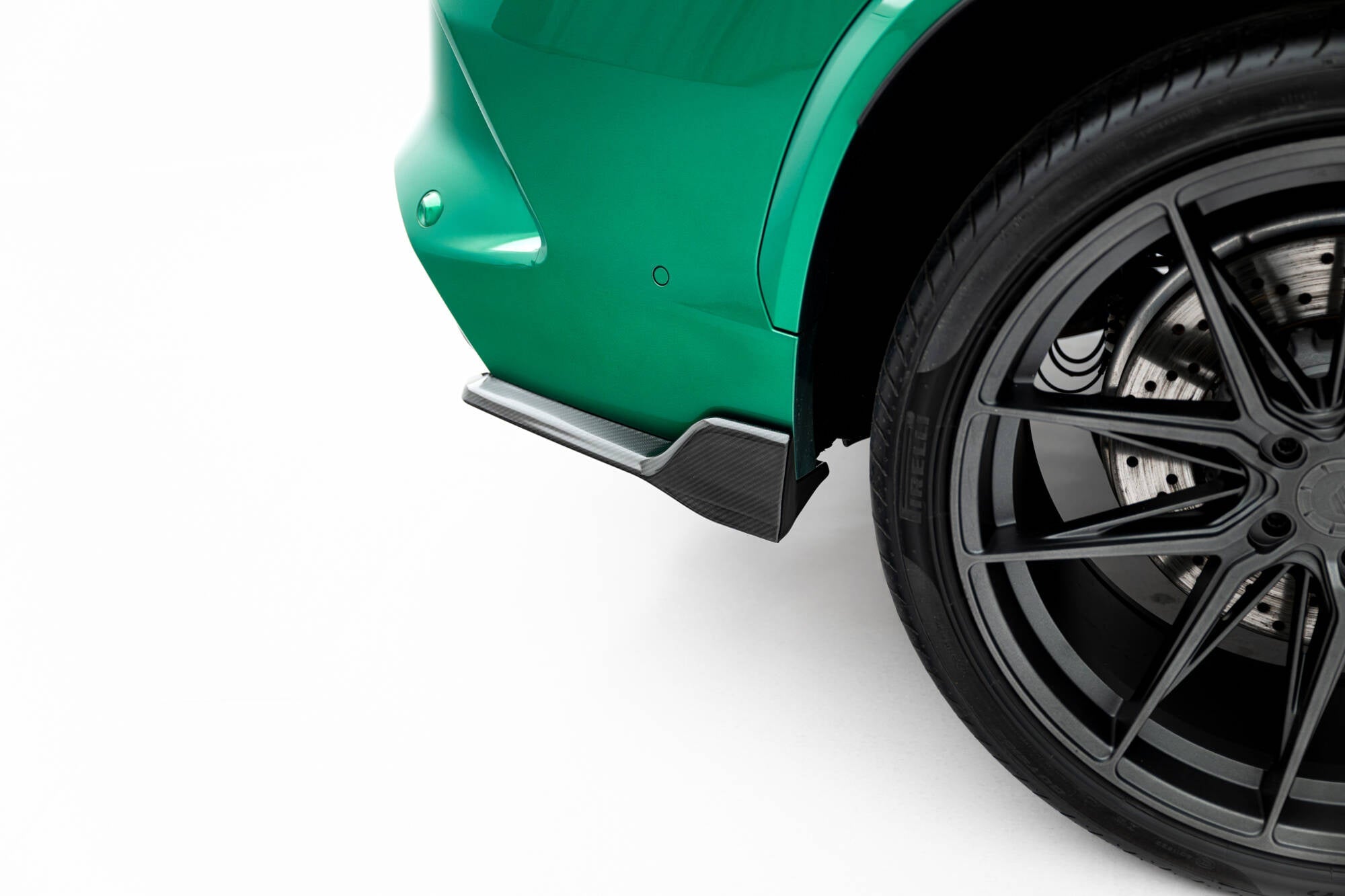 Maxton Design Splitters laterales traseros de fibra de carbono pre-preg para BMW X5 M F95 Facelift - imagen 4