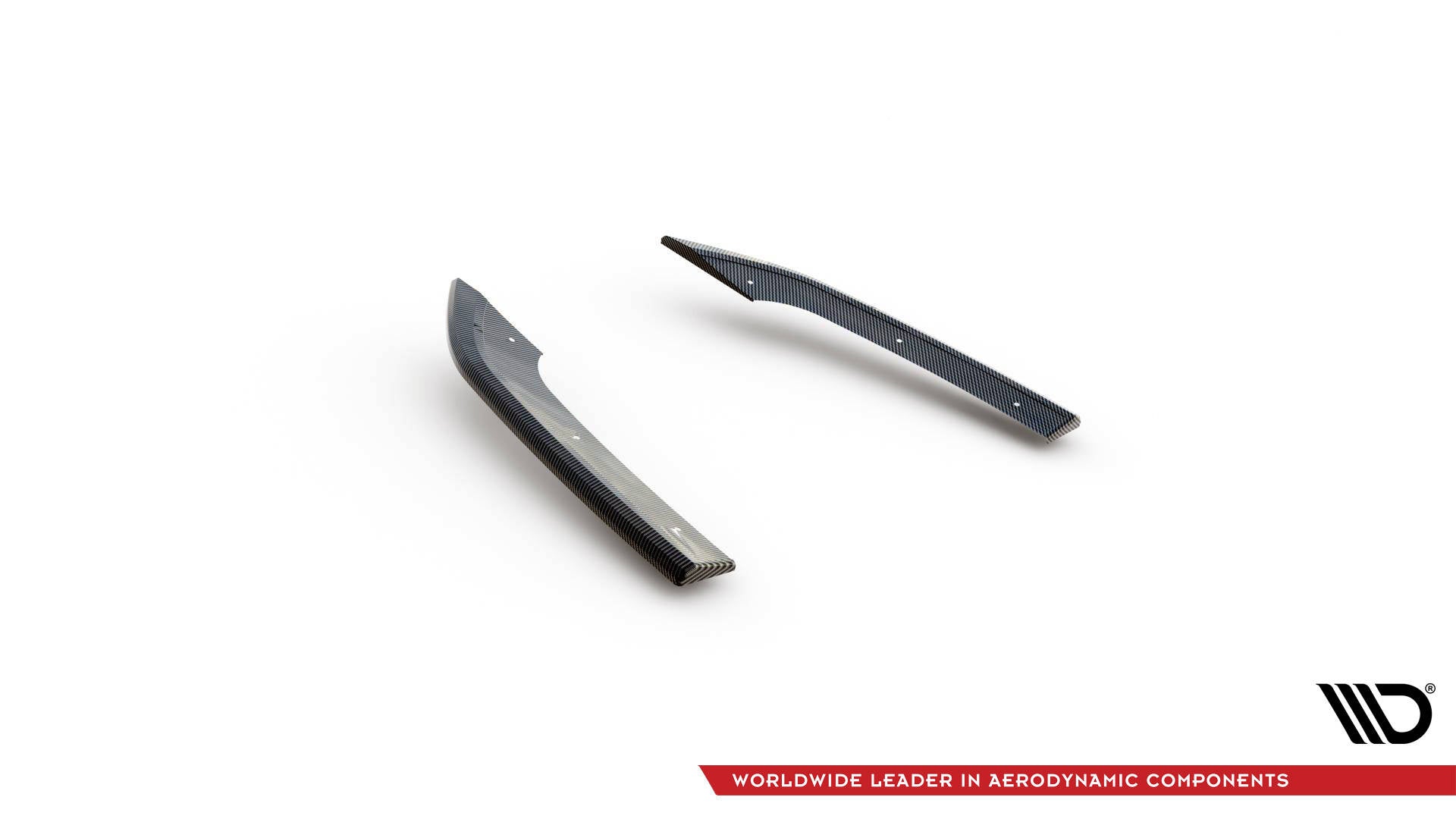 Maxton Design Splitters laterales traseros de fibra de carbono pre-preg V.2 para Audi RS3 Sedan 8Y - imagen 6