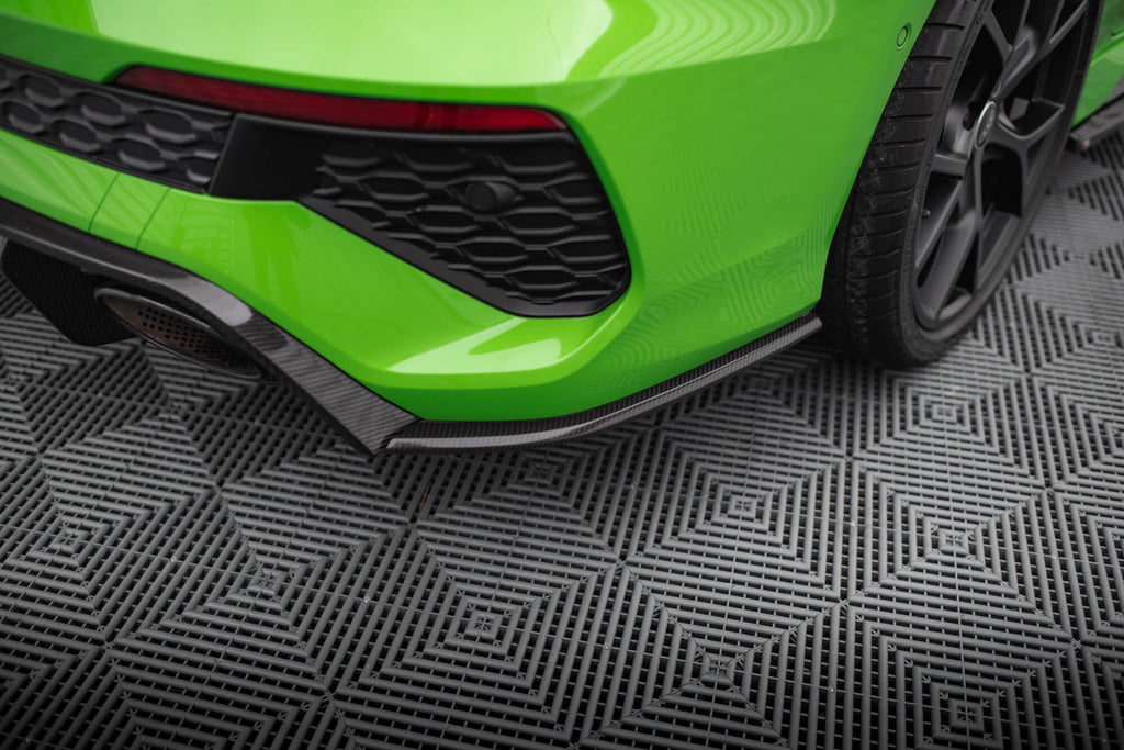 Maxton Design Splitters laterales traseros de fibra de carbono pre-preg V.2 para Audi RS3 Sedan 8Y - imagen 3