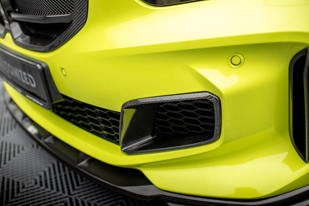 Maxton Design Prepreg Carbon Fiber Front Bumper Side Vents para BMW 1 F40 M-Pack/ M135i - imagen 4