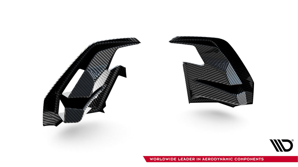 Maxton Design Prepreg Carbon Front Bumper Side Vents para BMW X7 M-Pack G07 Facelift - imagen 4