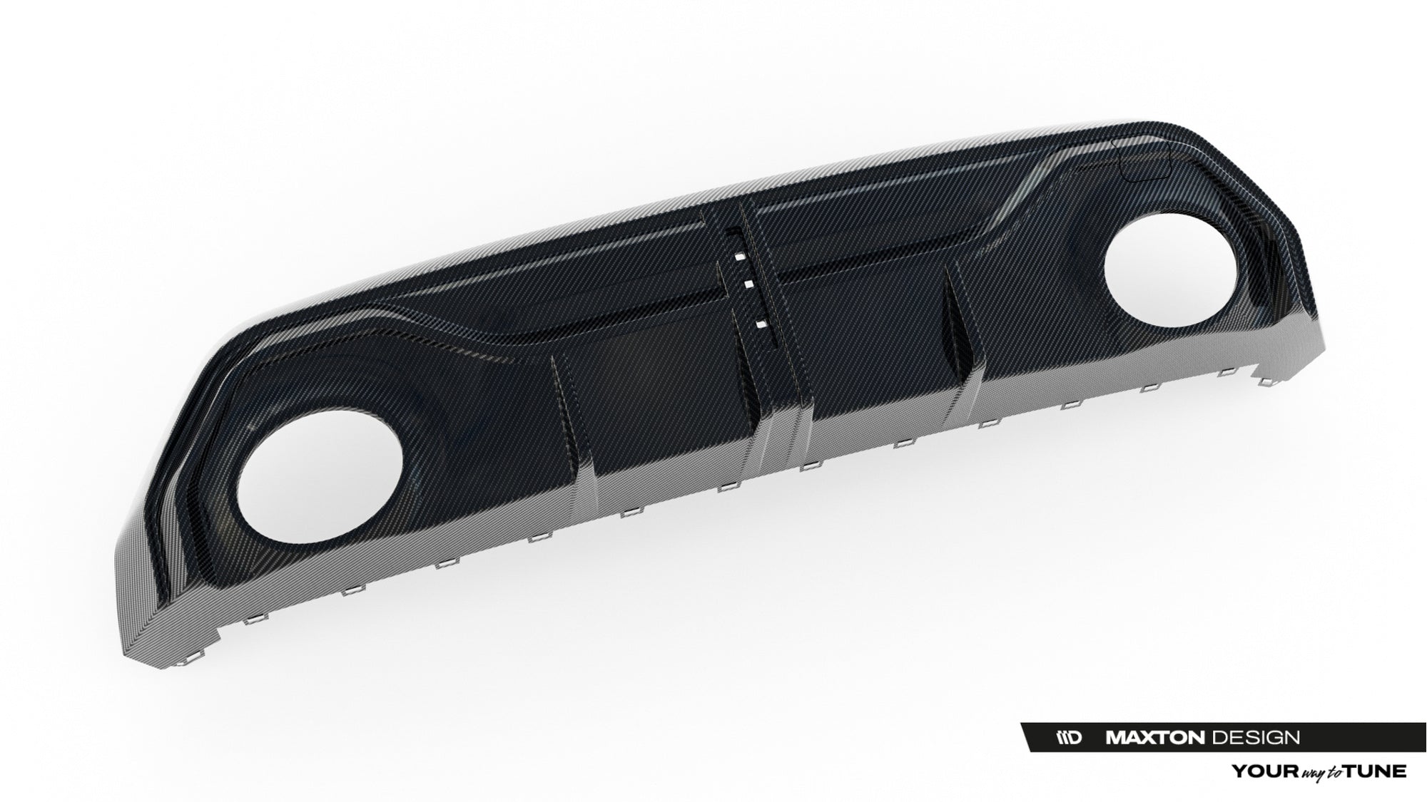Maxton Design Prepreg Carbon Fiber Rear Diffuser para Audi RS3 Sedan 8Y Facelift - imagen 11
