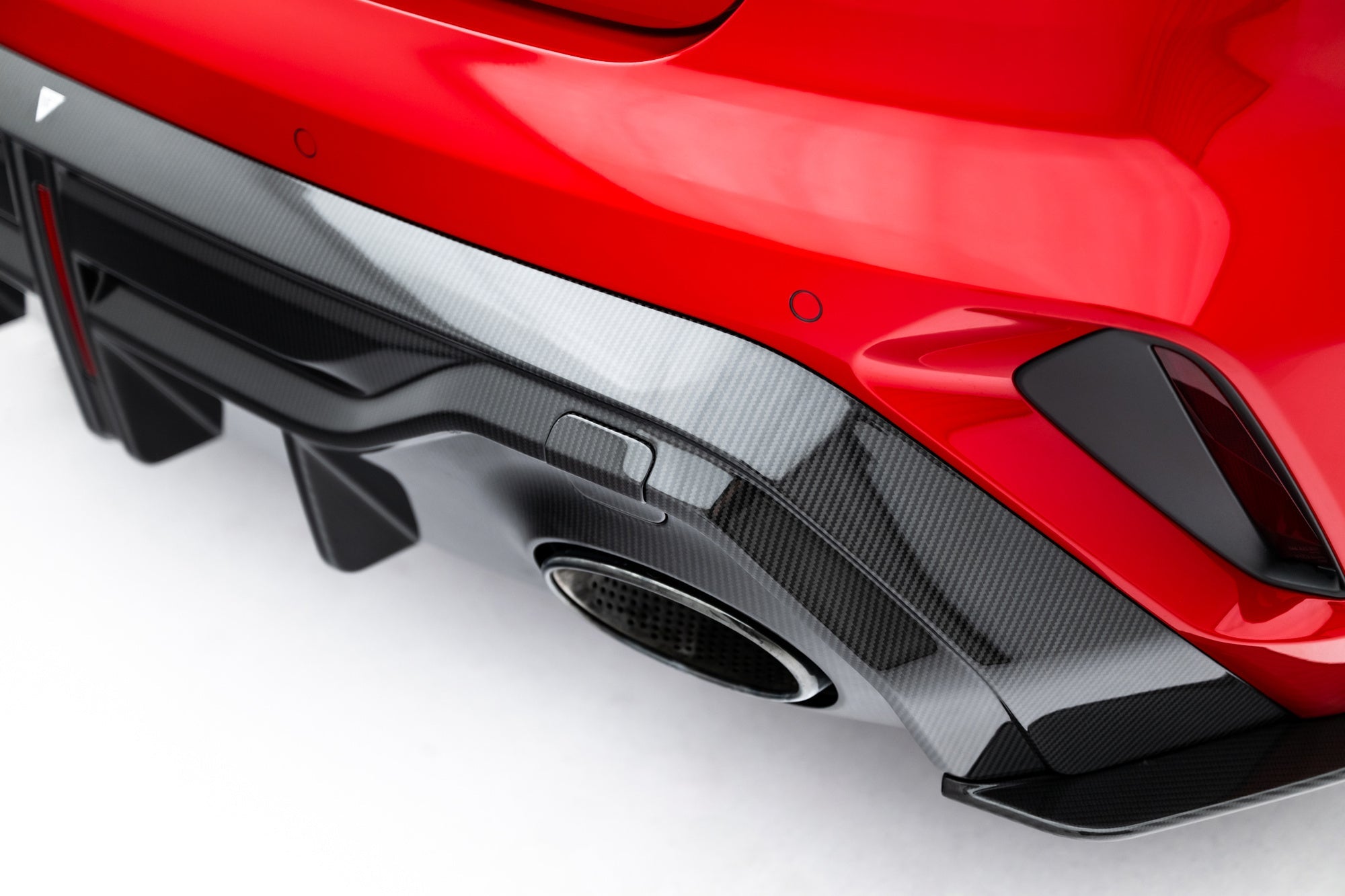 Maxton Design Prepreg Carbon Fiber Rear Diffuser para Audi RS3 Sedan 8Y Facelift - imagen 6