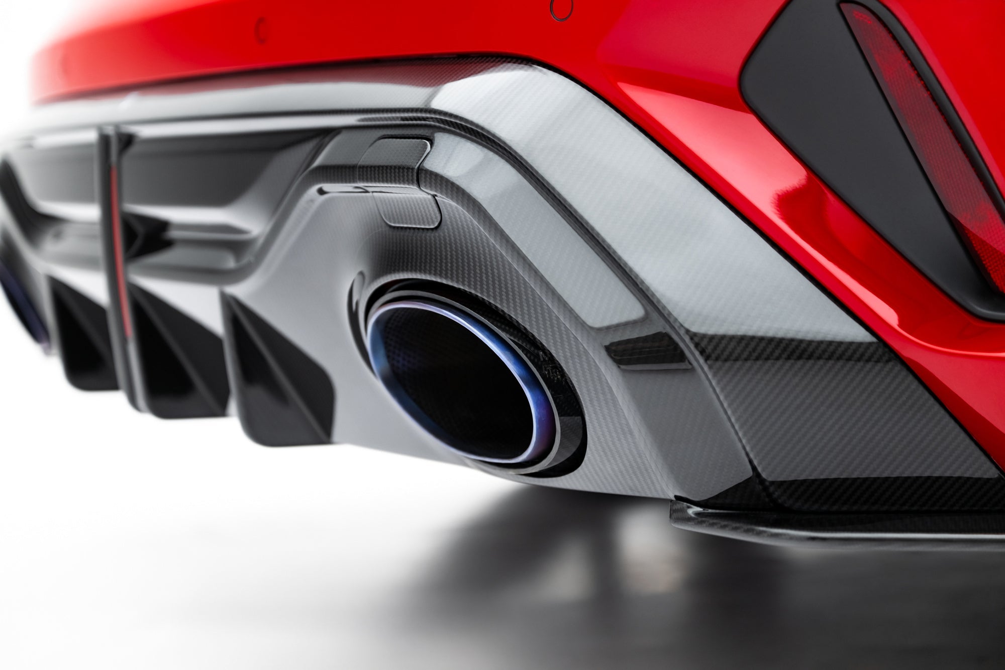 Maxton Design Prepreg Carbon Fiber Rear Diffuser para Audi RS3 Sedan 8Y Facelift - imagen 9