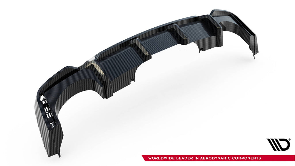 Maxton Design Prepreg Carbon Fiber Rear Diffuser para Audi RS6 C8 (version with towbar) - imagen 3