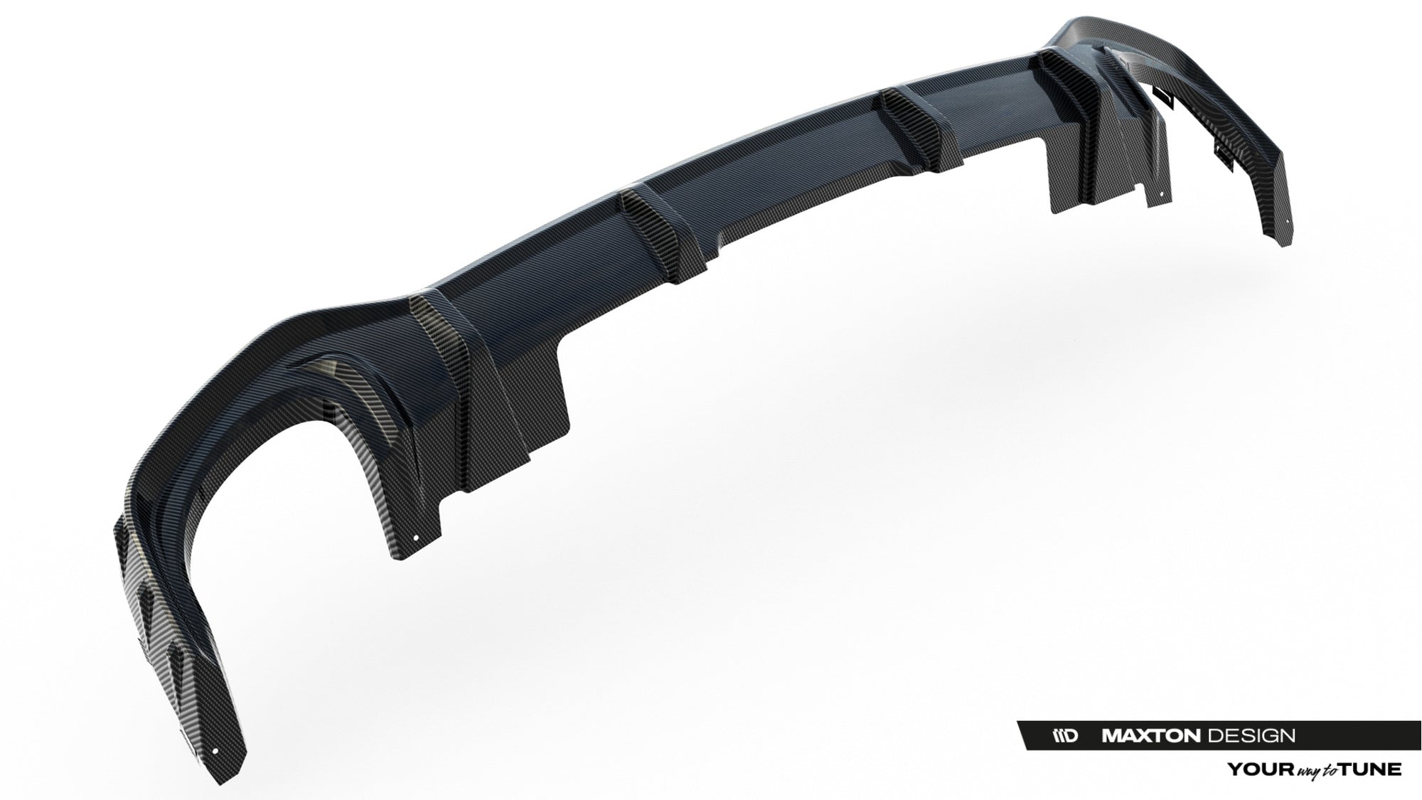 Maxton Design Prepreg Carbon Fiber Rear Diffuser para Audi RSQ8 Mk1 - imagen 11