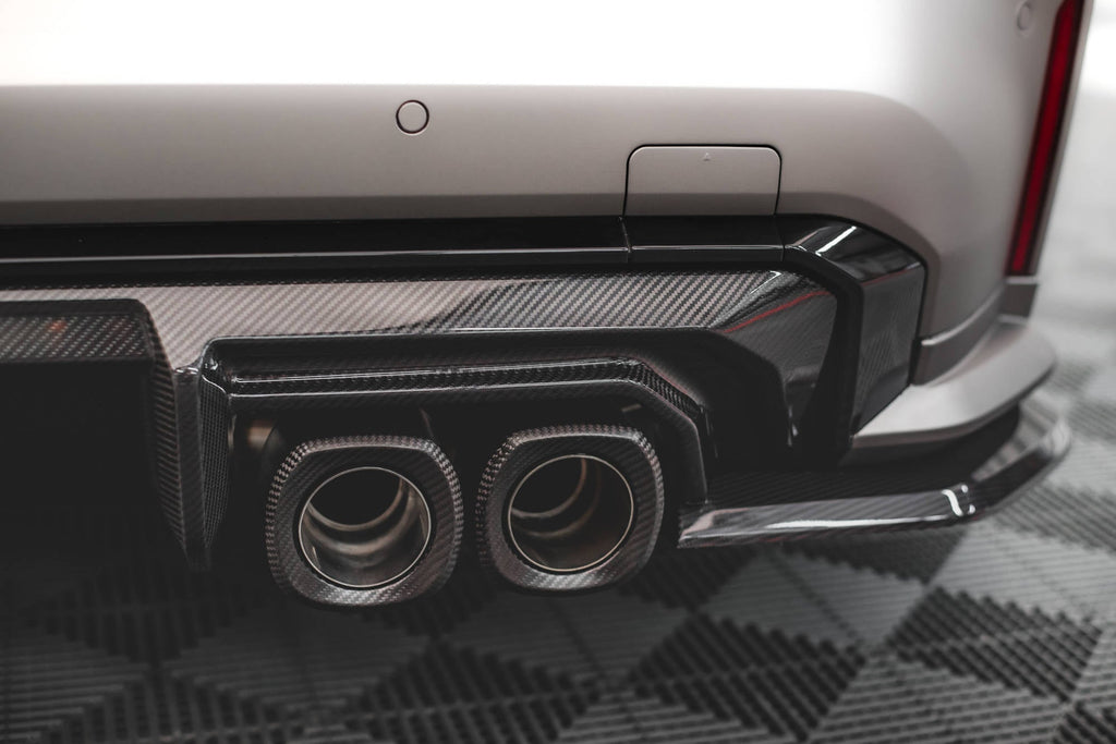 Maxton Design Prepreg Carbon Fiber Rear Diffuser para BMW M3 Sedan / Touring G80 / G81 - imagen 8