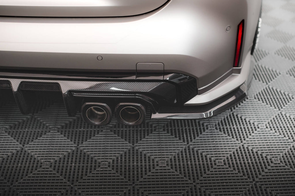 Maxton Design Prepreg Carbon Fiber Rear Diffuser para BMW M3 Sedan / Touring G80 / G81 - imagen 2