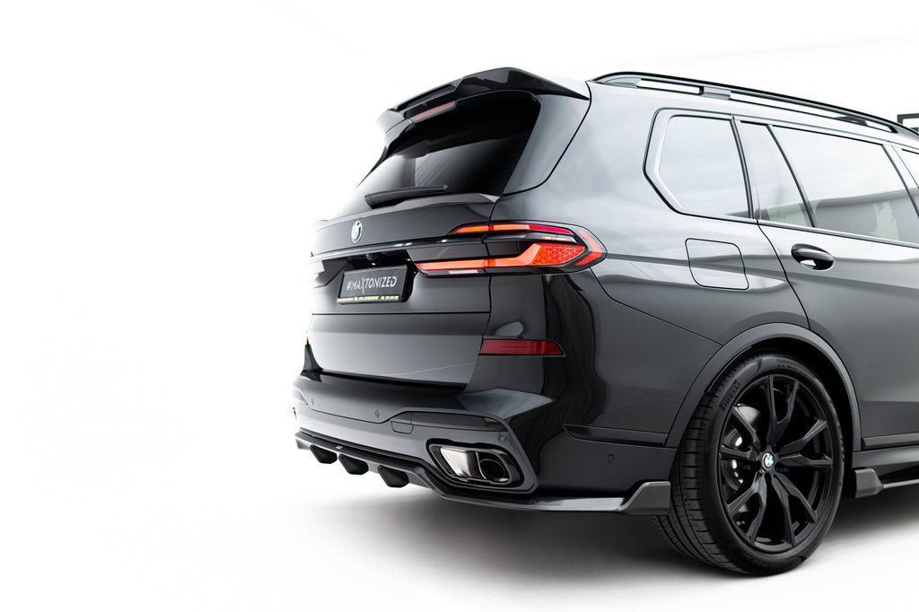 Maxton Design Prepreg Carbon Fiber Rear Diffuser para BMW X7 M-Pack G07 Facelift (version without towbar) - imagen 3