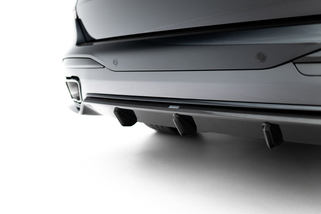 Maxton Design Prepreg Carbon Fiber Rear Diffuser para BMW X7 M-Pack G07 Facelift (version without towbar) - imagen 4