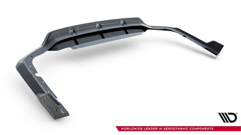Maxton Design Prepreg Carbon Fiber Rear Diffuser para BMW X7 M-Pack G07 Facelift (version without towbar) - imagen 7