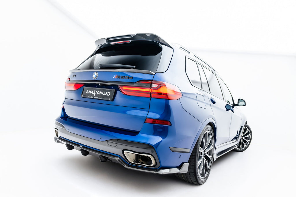 Maxton Design Carbon Rear Diffuser Prepreg para BMW X7 M-Pack G07 / G07 Facelift (with tow hook) - imagen 4