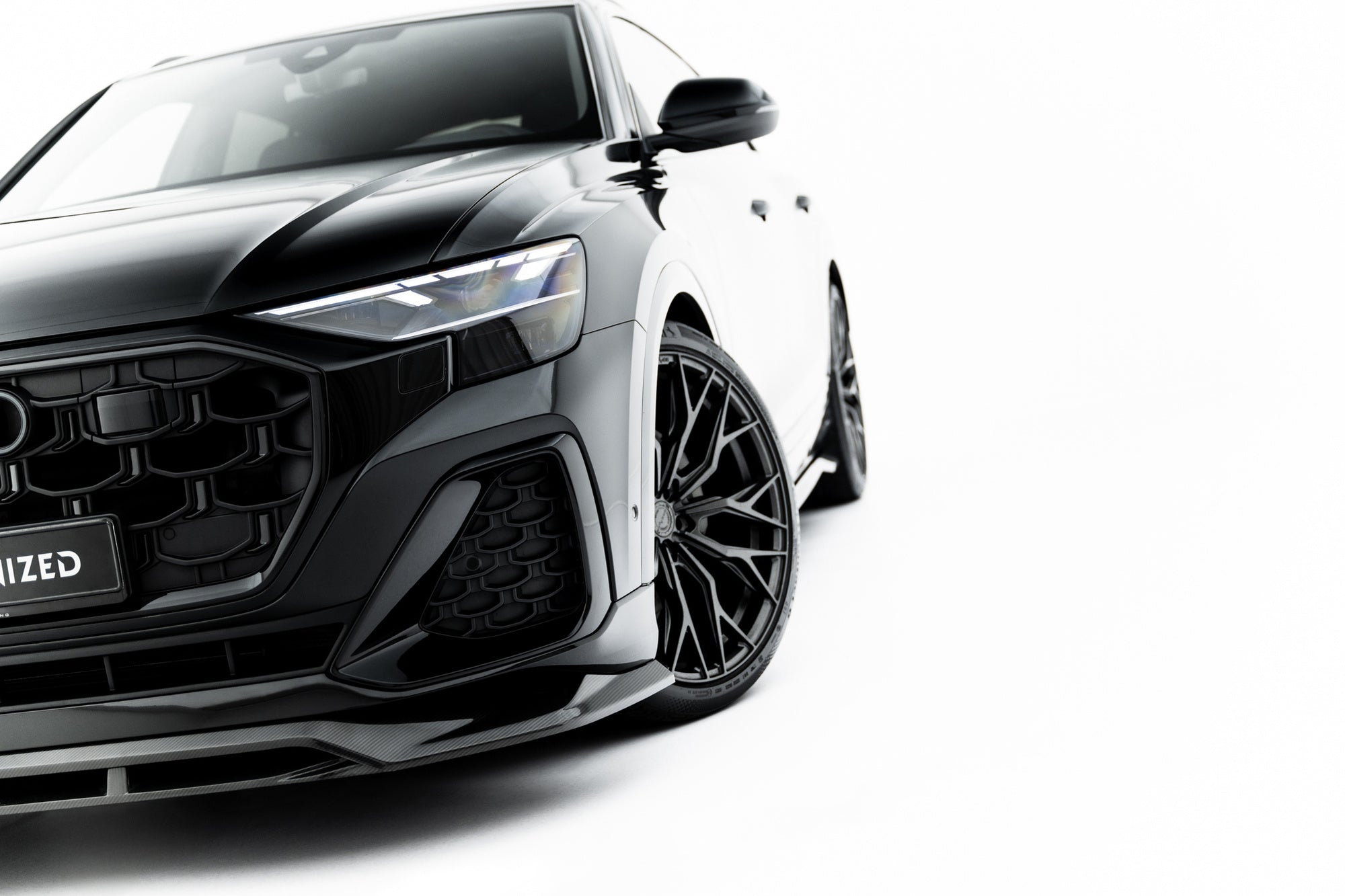 Maxton Design Set Of Prepreg Carbon Splitters para Audi Q8 S-Line Mk1 Facelift - imagen 2