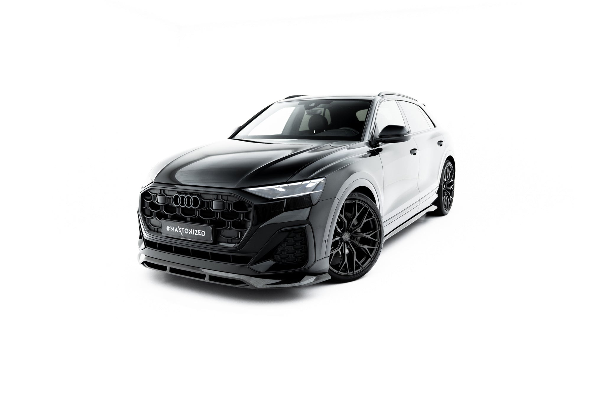 Maxton Design Set Of Prepreg Carbon Splitters para Audi Q8 S-Line Mk1 Facelift - imagen 3