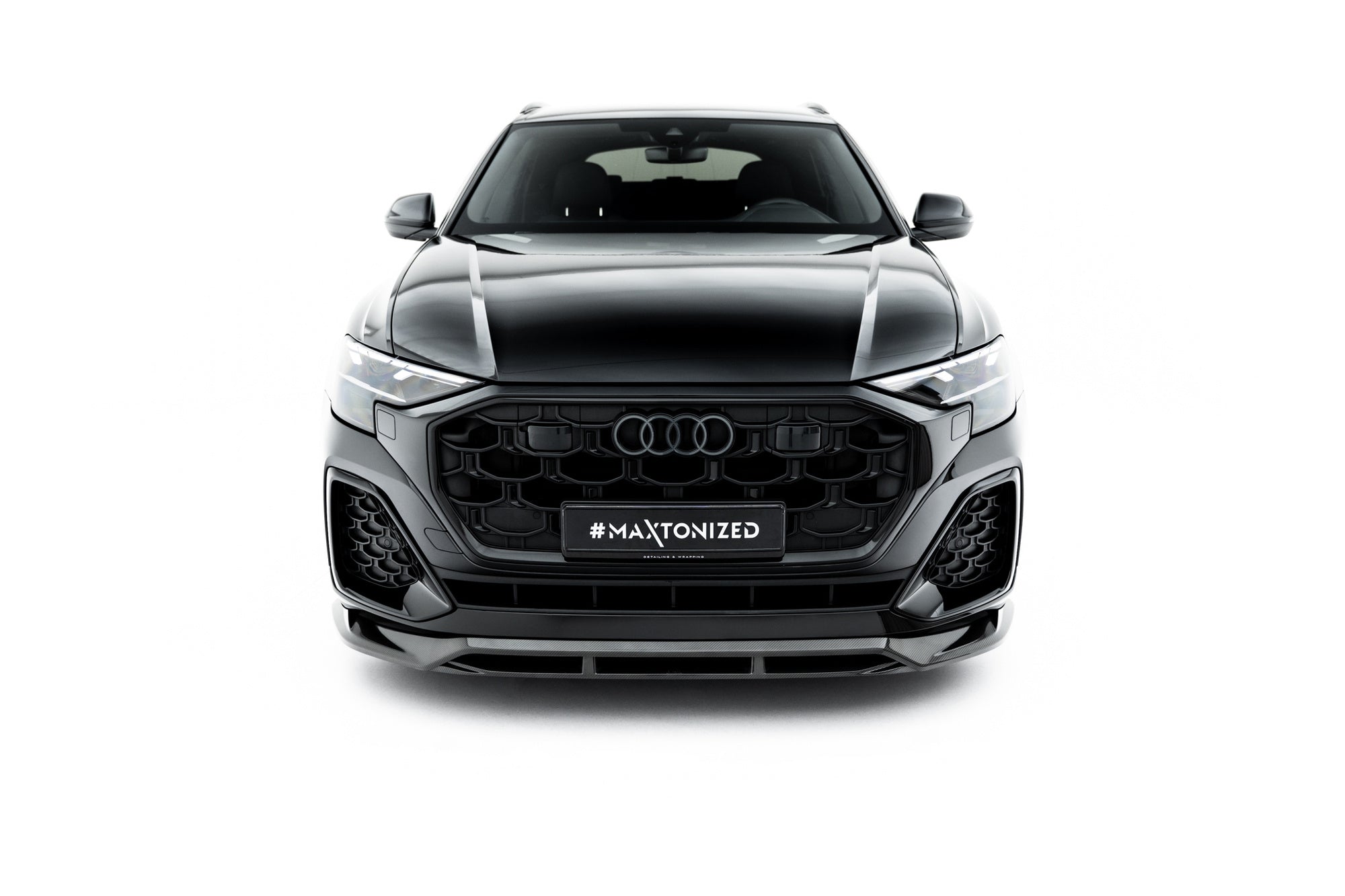 Maxton Design Set Of Prepreg Carbon Splitters para Audi Q8 S-Line Mk1 Facelift - imagen 8
