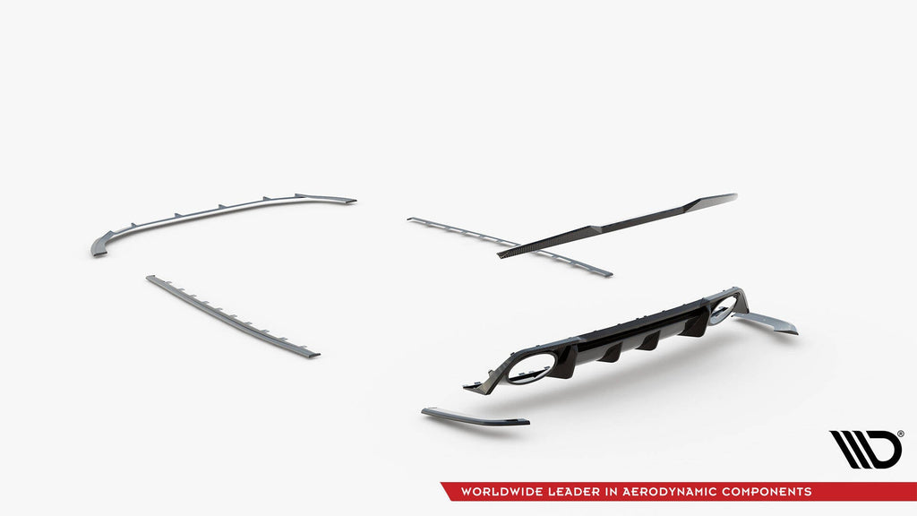 Maxton Design Set Of Prepreg Carbon Splitters para Audi RS3 8Y Sedan - imagen 15
