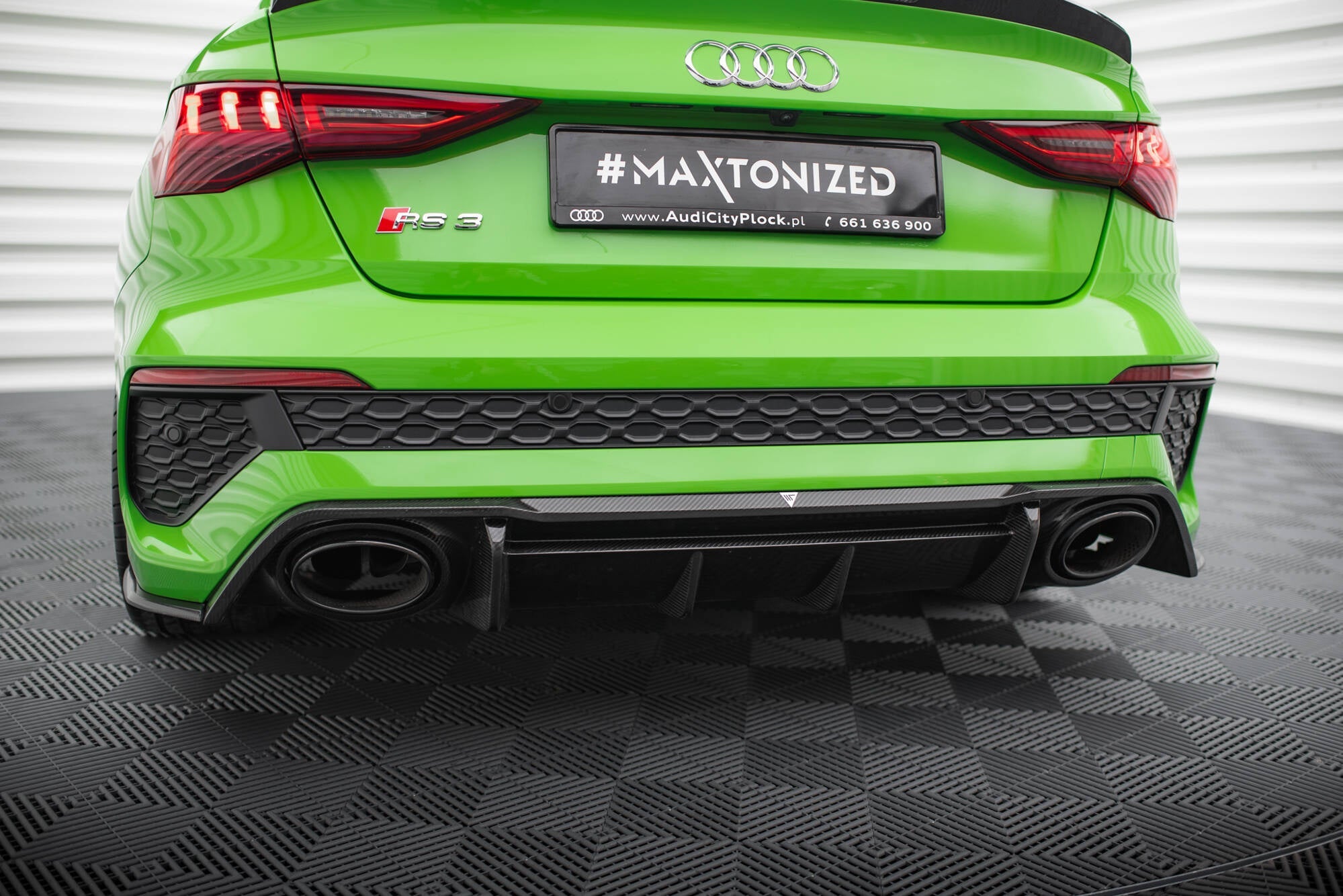 Maxton Design Set Od Prepreg Carbon Splitters para Audi RS3 8Y Sportback - imagen 14