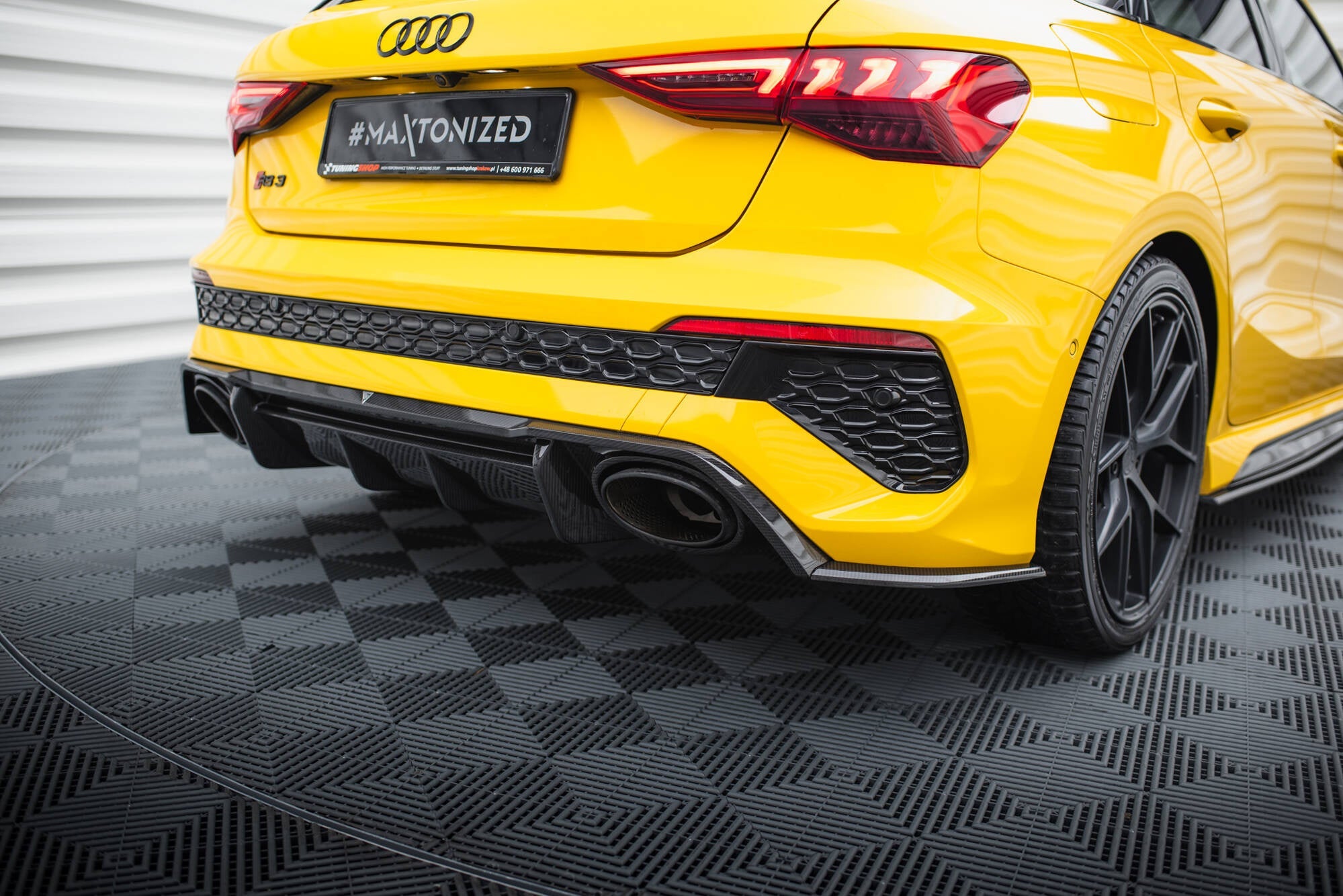 Maxton Design Set Od Prepreg Carbon Splitters para Audi RS3 8Y Sportback - imagen 15