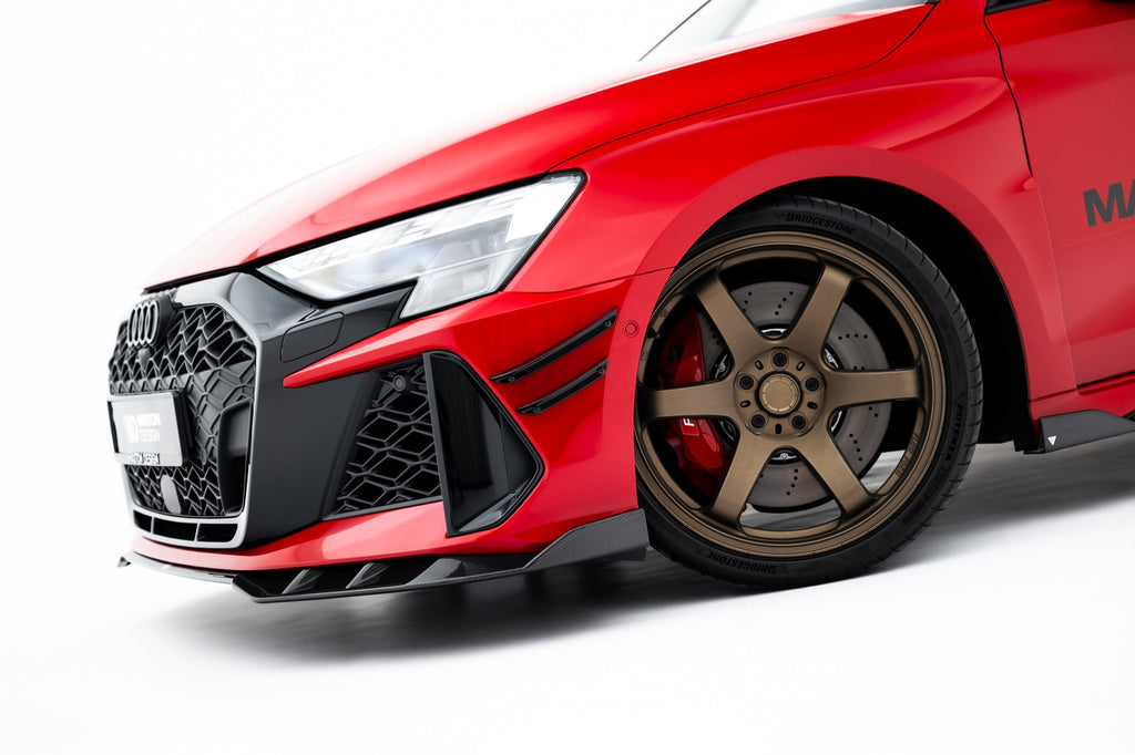Maxton Design Set Of Prepreg Carbon Splitters para Audi RS3 Sedan 8Y Facelift - imagen 7