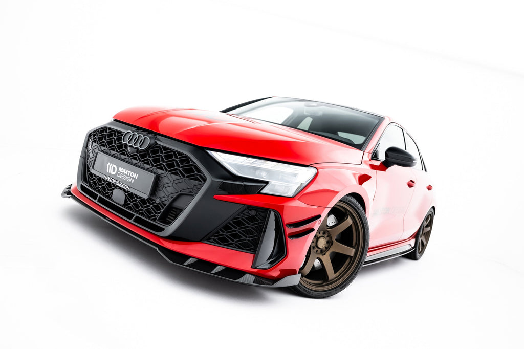 Maxton Design Set Of Prepreg Carbon Splitters para Audi RS3 Sedan 8Y Facelift - imagen 8