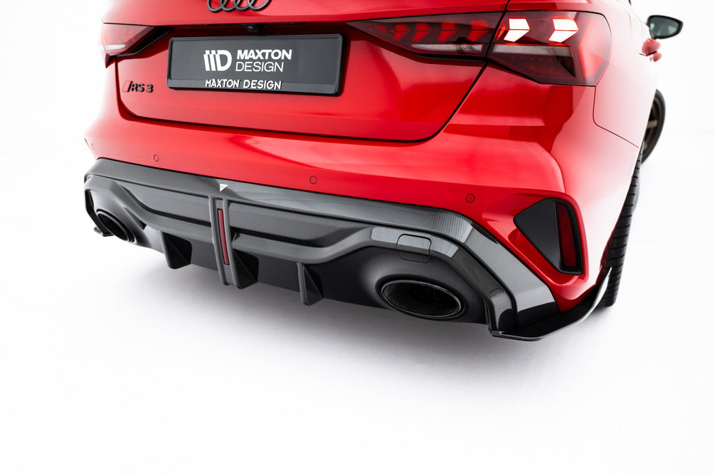 Maxton Design Set Of Prepreg Carbon Splitters para Audi RS3 Sedan 8Y Facelift - imagen 24