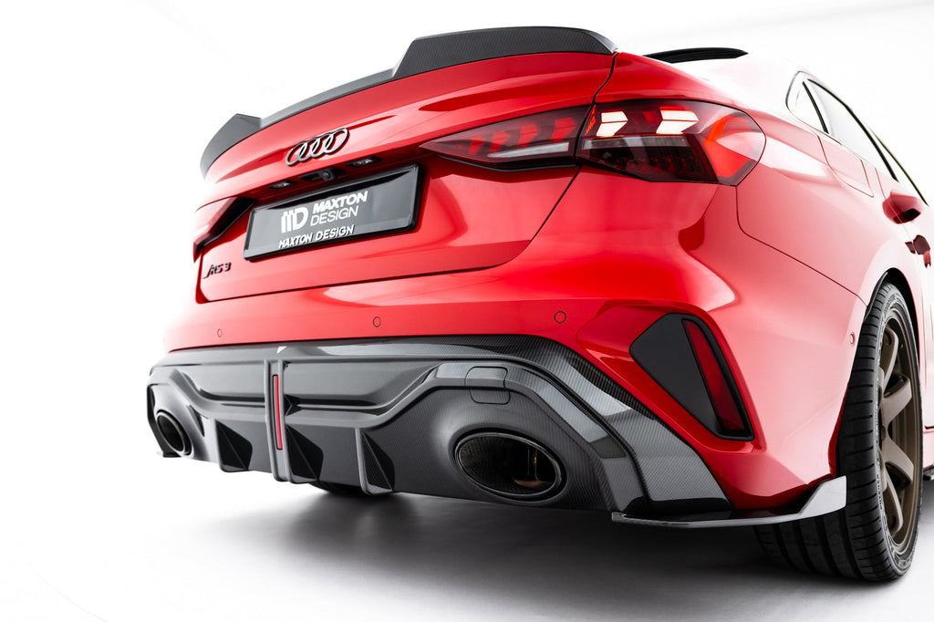 Maxton Design Set Of Prepreg Carbon Splitters para Audi RS3 Sedan 8Y Facelift - imagen 21