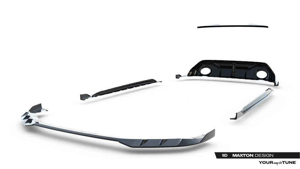 Maxton Design Set Of Prepreg Carbon Splitters para Audi RS3 Sedan 8Y Facelift - imagen 38