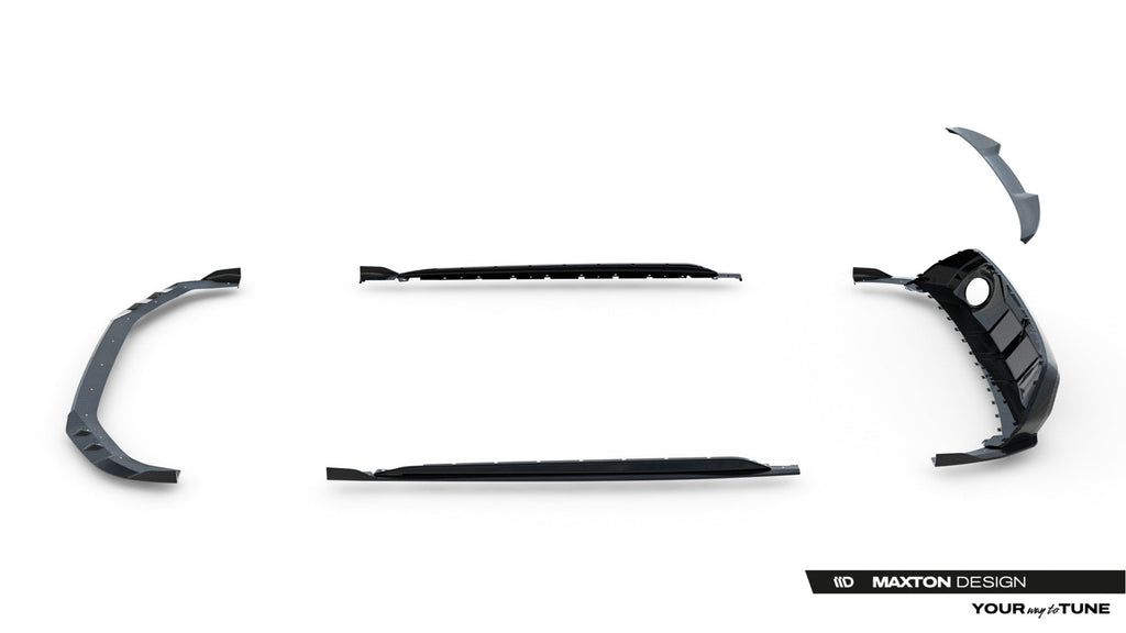 Maxton Design Set Of Prepreg Carbon Splitters para Audi RS3 Sedan 8Y Facelift - imagen 39