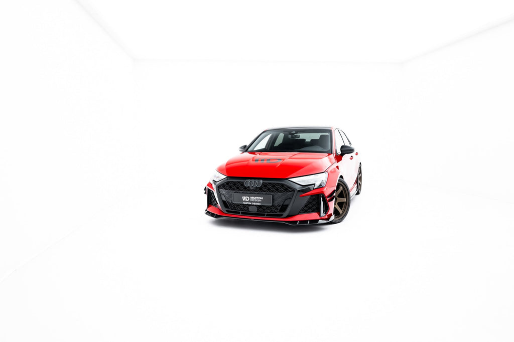 Maxton Design Set Of Prepreg Carbon Splitters para Audi RS3 Sedan 8Y Facelift - imagen 4