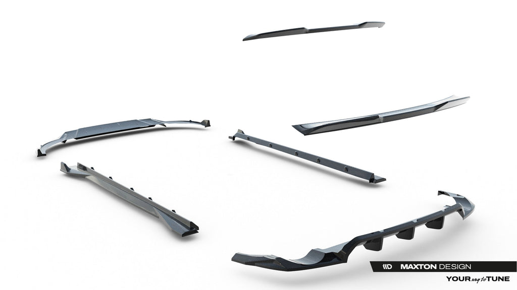 Maxton Design Set Of Prepreg Carbon Fiber Splitters para Audi RSQ8 Mk1 Facelift - imagen 28