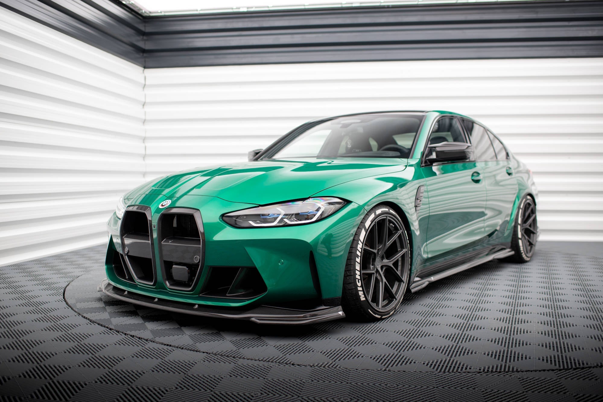 Maxton Design Set Of Prepreg Carbon Fiber Splitters para BMW M3 G80 Sedan - imagen 1